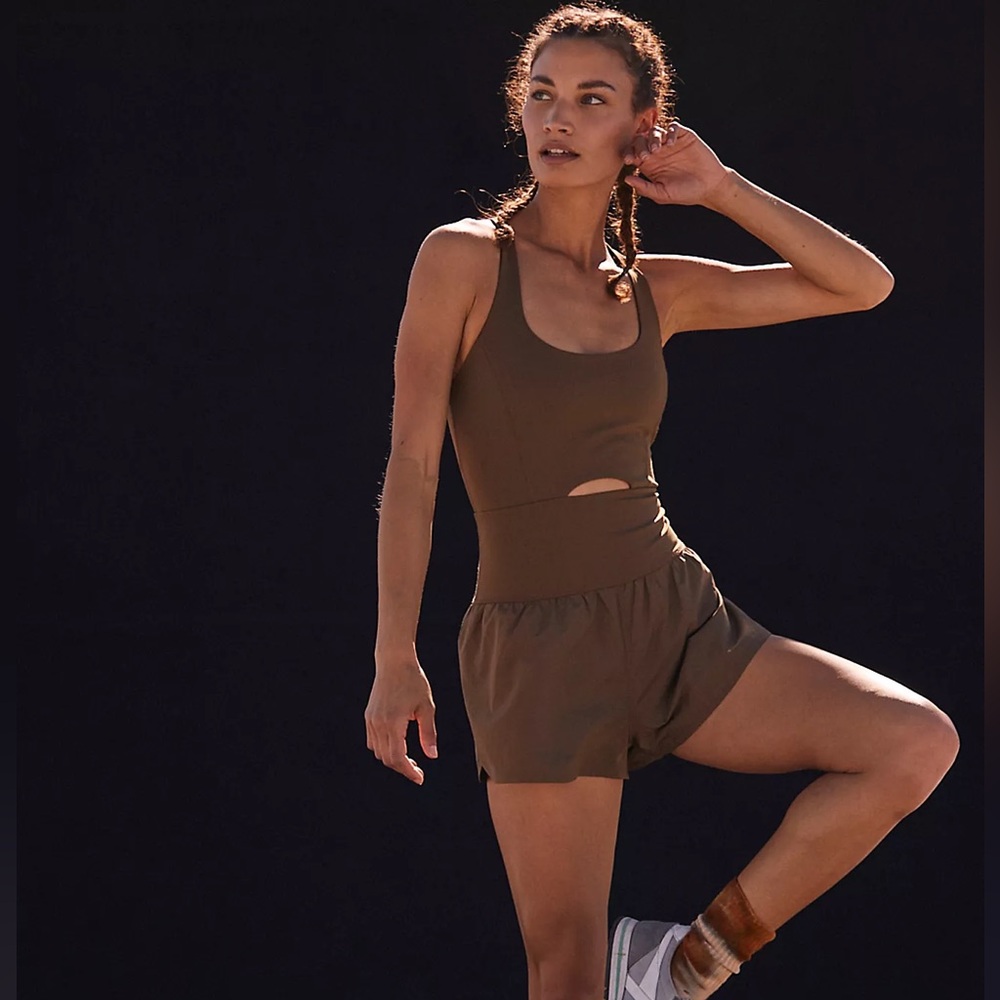 Free people movement Women’s Righteous Runsie Romper